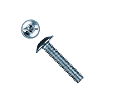 Винт DIN 967 полукруг с прессшайбой под крест PH/PZ